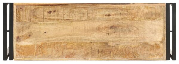 Nyers mangófa tálalóasztal 90 x 30 x 75 cm