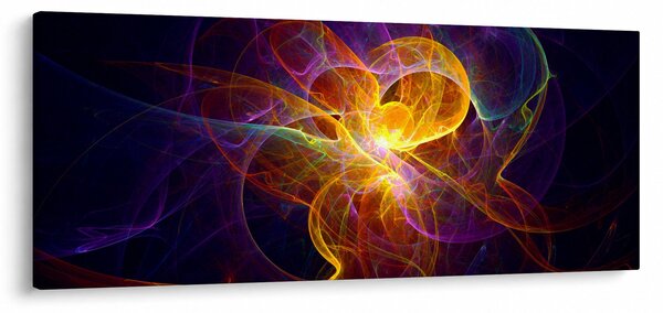 Absztrakt kép (120x50 cm)