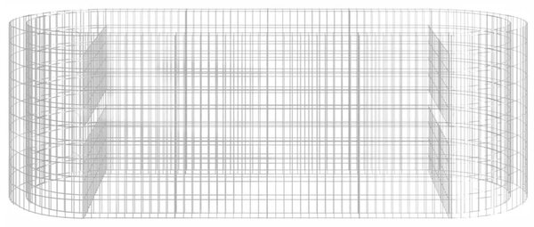 Horganyzott vas gabion magaságyás 300x100x100 cm