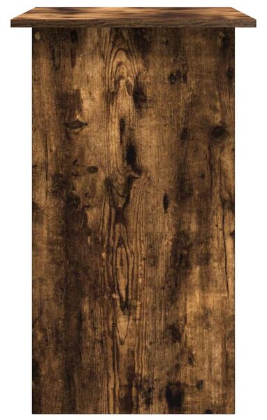 Füstös tölgy színű szerelt fa íróasztal 80 x 45 x 74 cm
