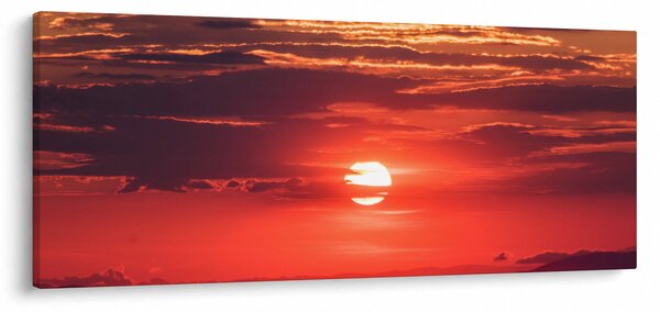 Színes nap képe (120x50 cm)