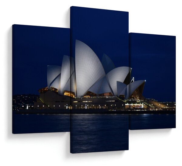 Sydney éjszakai kép (90x60 cm)