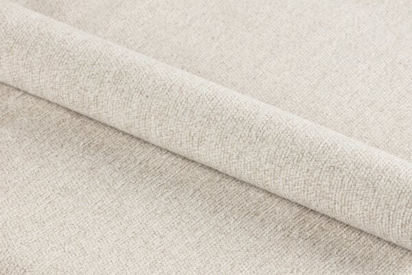 MAZZONI EXPORT VERA Bézs (Apia 453 szövet) / szürke-bézs váz (cashmere) - MODERN KÁRPITOZOTT CHENILLE KAGYLÓSZÉK STÍLUSÚ NAPPALIBA/ÉTKEZŐBE