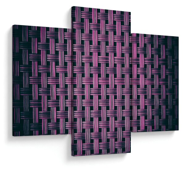 Lila textúrás kép (90x60 cm)
