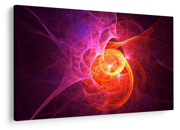 Modern absztrakt kép (90x60 cm)