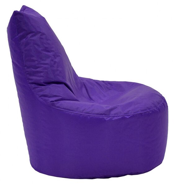 Vízálló babzsákfotel, Norm Pro, lila
