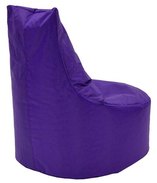 Vízálló babzsákfotel, Norm Pro, lila
