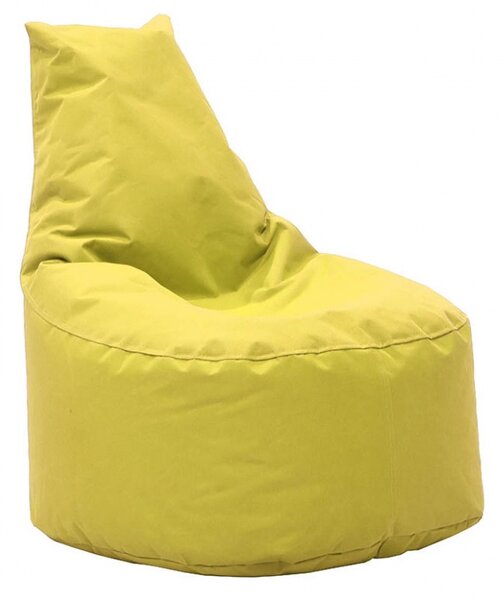 Vízálló babzsákfotel, Norm Pro, sárga