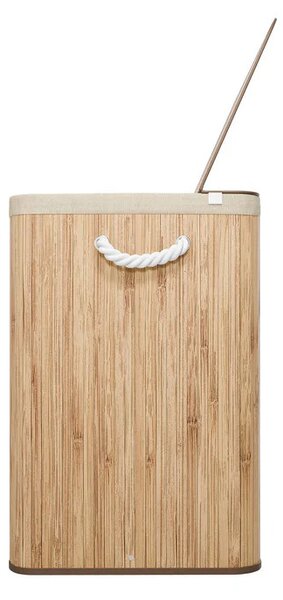 Juskys Curly bambusz kosár 150 l - natúr