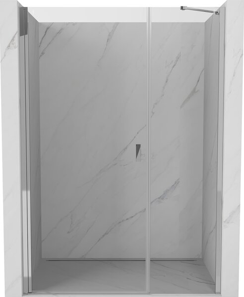 Mexen Mist-B, 1 szárnyú zuhanyajtó 105 cm, átlátszó üveg, króm profil, 8A2-105-001-01-00
