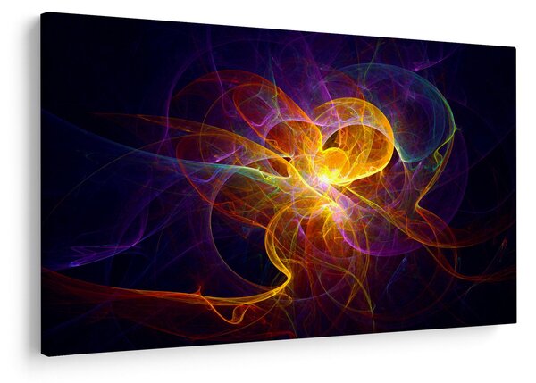 Absztrakt kép (90x60 cm)
