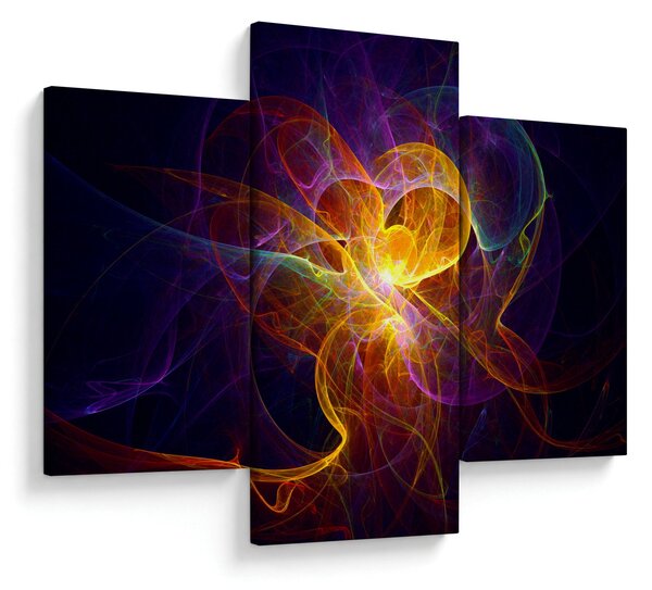 Absztrakt kép (90x60 cm)