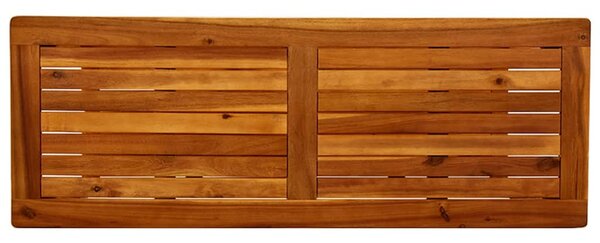 Tömör akácfa kerti tálalóasztal 110 x 40 x 75 cm
