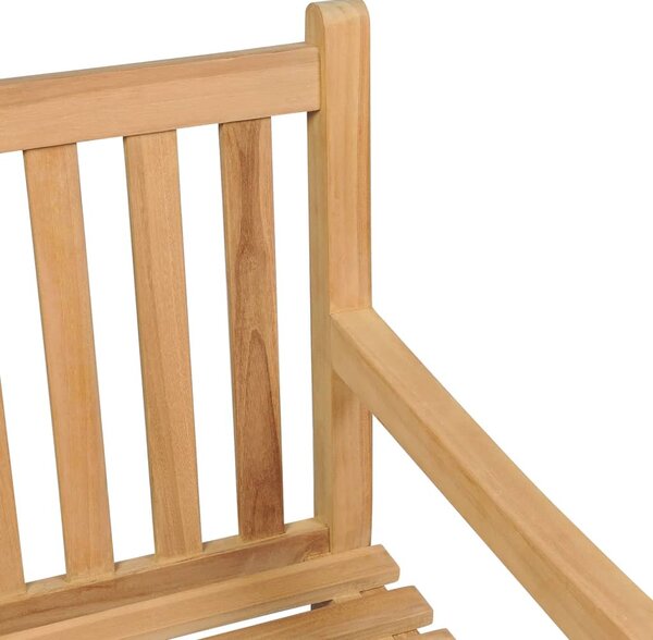 VidaXL tömör tíkfa kerti pad 228 cm