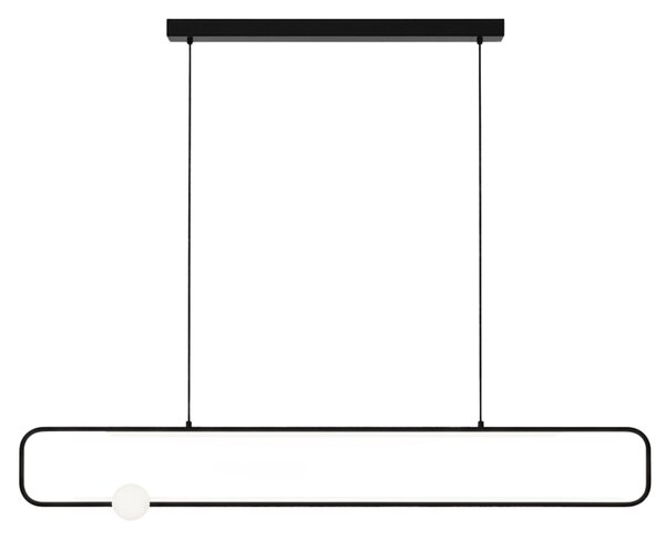 LED Lámpa G123-CP BLACK