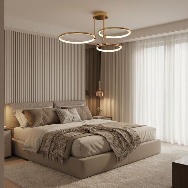 Mennyezeti lámpa G122-3C GOLD LED