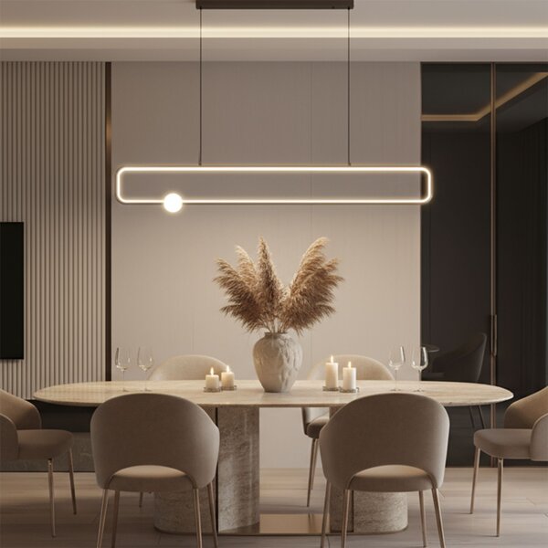 LED Lámpa G123-CP BLACK