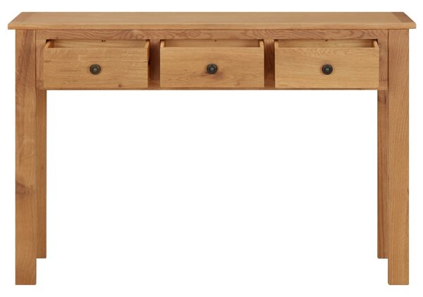 Tömör tölgyfa fésülködőasztal 110 x 40 x 75 cm