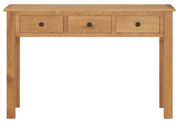Tömör tölgyfa fésülködőasztal 110 x 40 x 75 cm