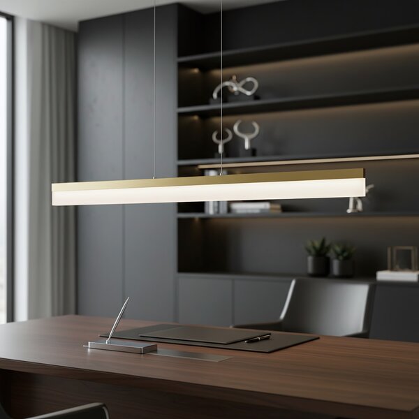 Mennyezeti lámpa LED APP1694-CP 120 cm Brush Gold