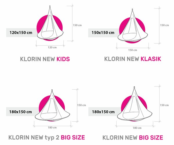 KONDELA Lógó hintaszék, világosszürke, KLORIN NEW KIDS