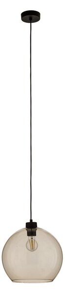 Függőlámpa TK Lighting, Cubus, dimmable, Barna / Rozsdabarna, Nappali, Üveg, Modern