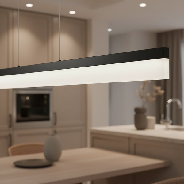 Mennyezeti lámpa LED APP1692-CP 120 cm Black