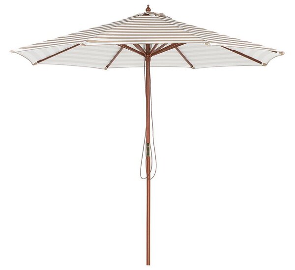 Fehér és bézs napernyő ⌀ 260 cm FERENTILLO