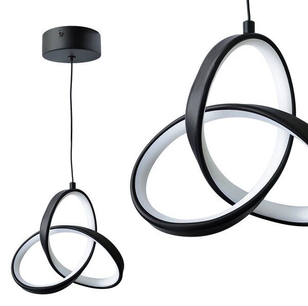 LED Lámpa APP1784-CP BLACK