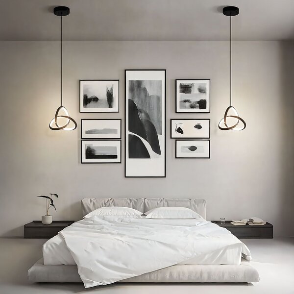LED Lámpa APP1784-CP BLACK
