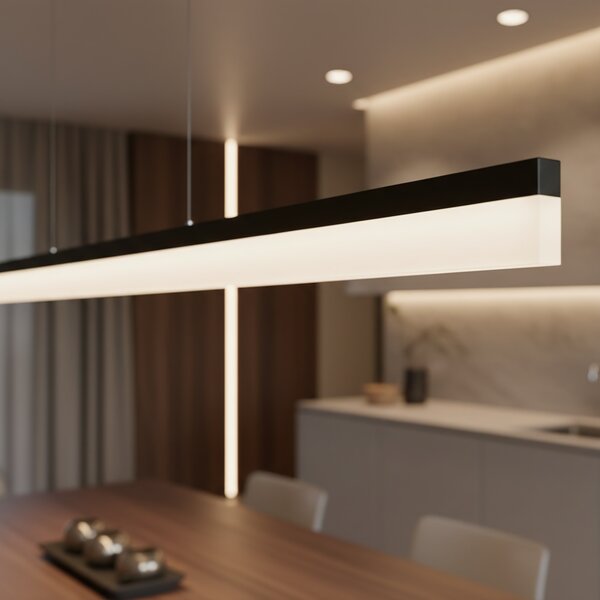 Mennyezeti lámpa LED APP1695-CP 200 cm Black