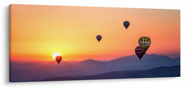 Hőlégballon képe (120x50 cm)