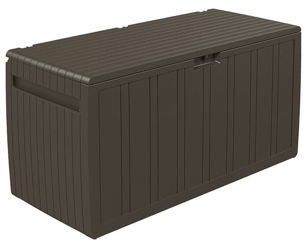 Barna párnatároló láda 117 x 45,5 x 57,5 cm 270 L