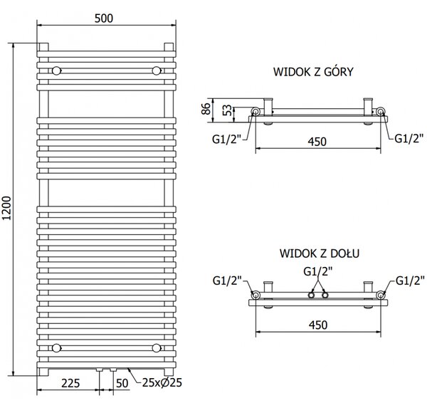 Mexen Sol, elektromos fűtőelem 1200x500 mm + fűtőrúd 600 W, fehér, W125-1200-500-2600-20