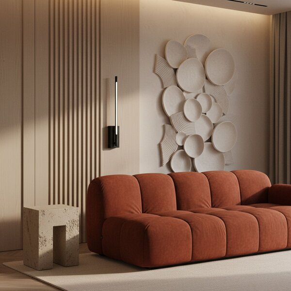 Fali lámpa LED APP1798-W Black