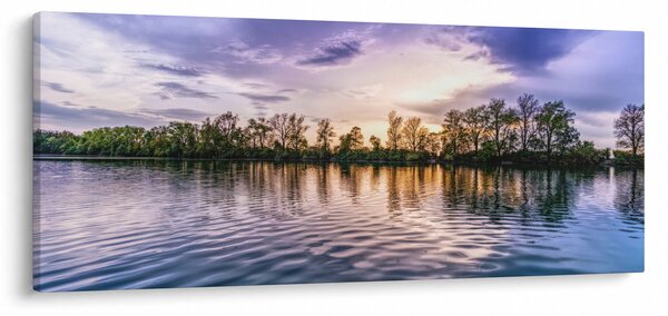 Tó képe (120x50 cm)