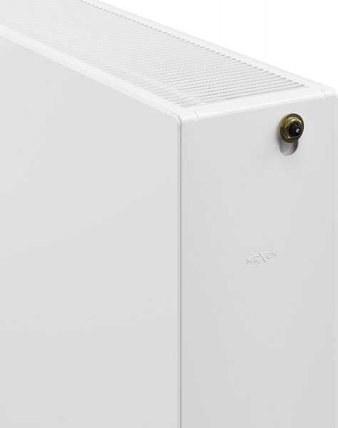 Mexen Flat CCF33 lapradiátor 600 x 500 mm, alsó középső csatlakozás, 1100 W, fehér - W6C33F-060-050-00