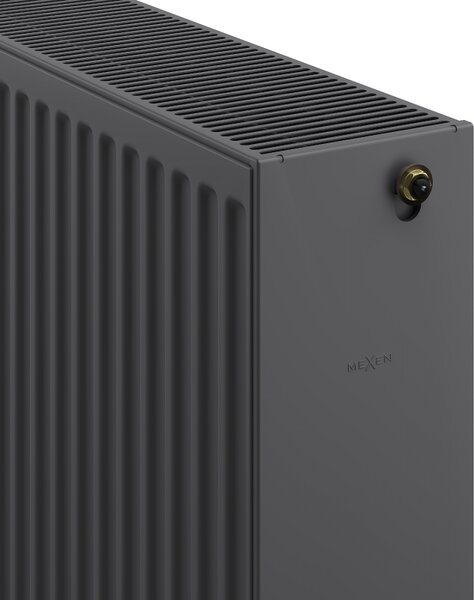 Mexen CC33 lapradiátor 600 x 1000 mm, alsó középső csatlakozás, 2335 W, antracit - W6C33-060-100-66