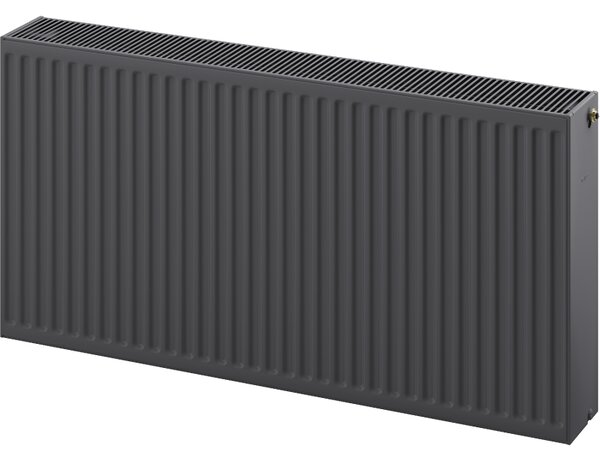 Mexen CC33 lapradiátor 600 x 1000 mm, alsó középső csatlakozás, 2335 W, antracit - W6C33-060-100-66
