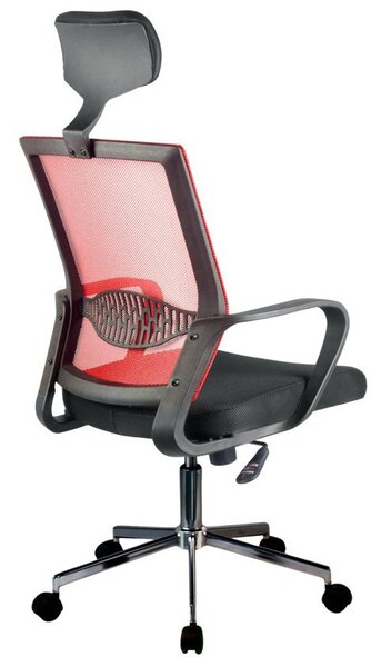 AKORD OCF-9 Ergonomikus Hálós Irodai Szék Piros