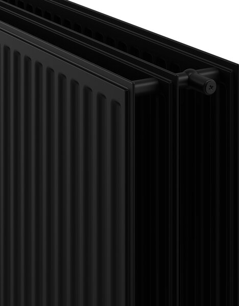 Mexen CH30 Higiéniai lapradiátor 500 x 600 mm, oldalsó csatlakozás, 778 W, fekete - W430H-050-060-70