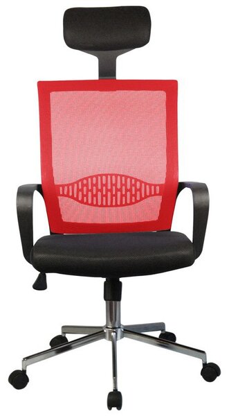 AKORD OCF-9 Ergonomikus Hálós Irodai Szék Piros