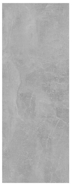 Betonszürke szerelt fa tálalóasztal 105 x 30 x 80 cm