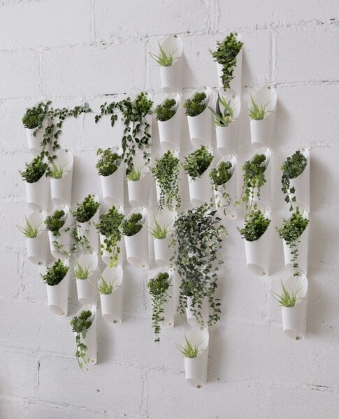 Umbra Floralink Kaszkádos Fali Tároló Fehér