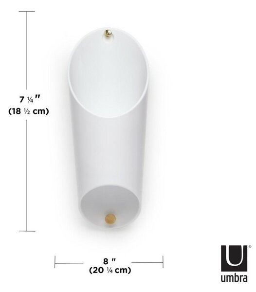 Umbra Floralink Kaszkádos Fali Tároló Fehér
