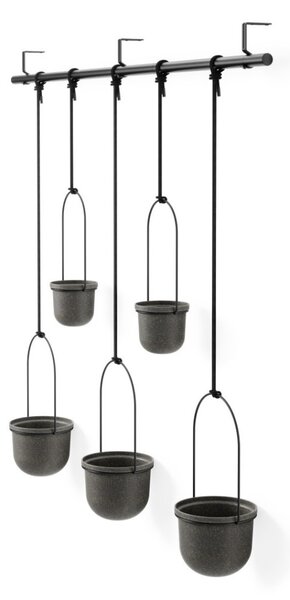Umbra Triflora 5 Large Függő Virágtartó Fekete