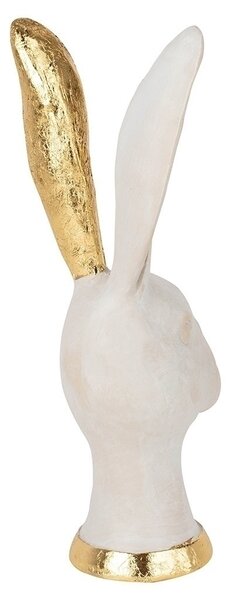 Kare Design Bunny Gold Fehér-Arany Nyúl Dekorációs Szobor
