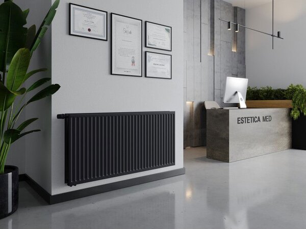Mexen CVH20 Higiéniai lemezradiátor 600 x 2000 mm, alsó csatlakozás, 2198 W, antracit - W620H-060-200-66