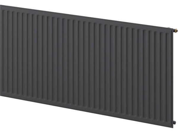 Mexen CVH10 Higiénikus panelradiátor 400 x 1800 mm, alsó csatlakozás, 778 W, antracit, W610H-040-180-66