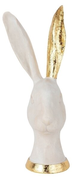 Kare Design Bunny Gold Fehér-Arany Nyúl Dekorációs Szobor